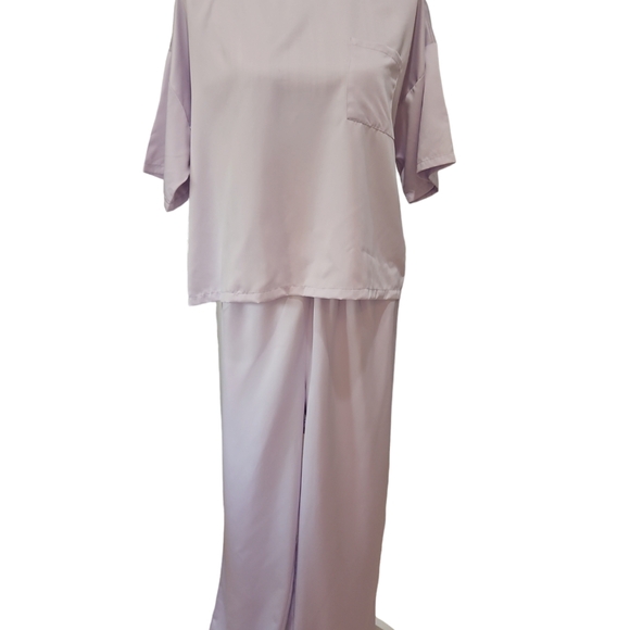 Flora by Flora Nikrooz Women 2 Piece Pajama Set Lilac Lounge Size M - Picture 2 of 14